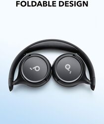Anker Soundcore H30i On Ear Wireless Headphones Foldable Design, Pure Bass, 70H Playtime, Bluetooth 5.3, Lightweight and Comfortable, App Connectivity, Multipoint Connection, Black